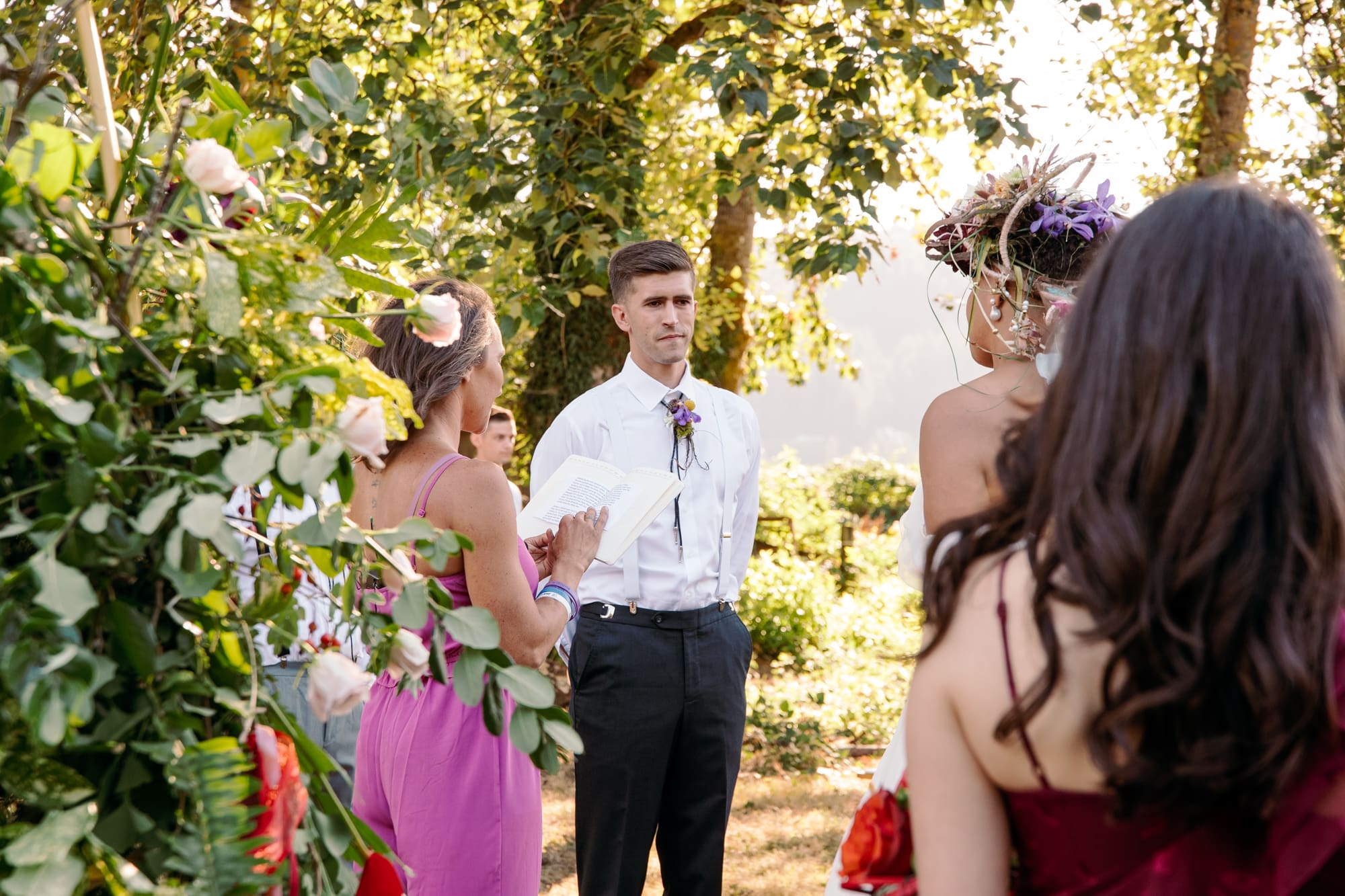 Summer Wedding Sauvie Island