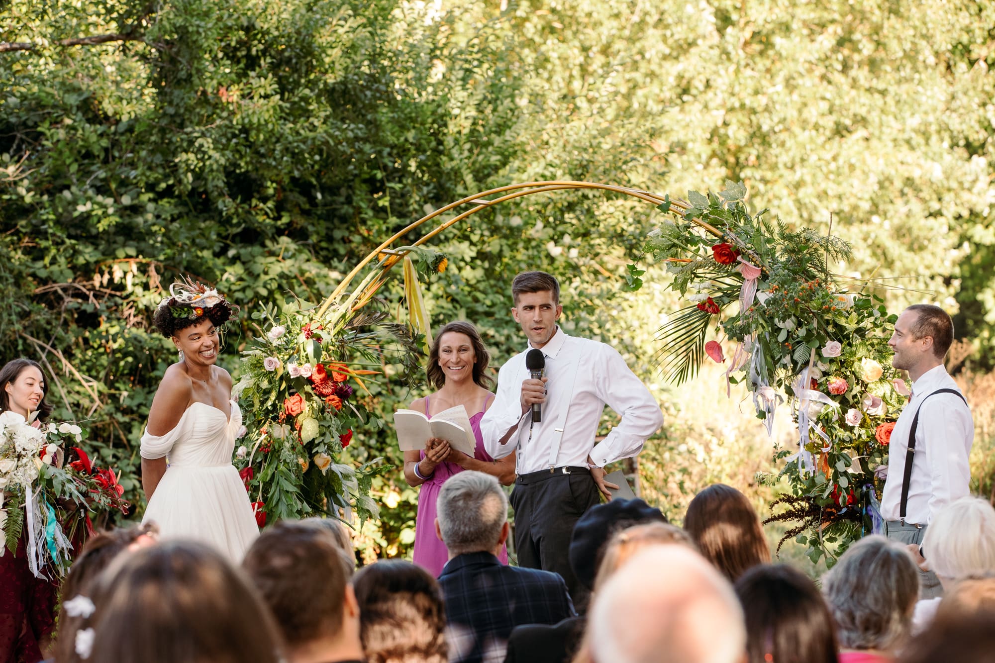 Summer Wedding Sauvie Island