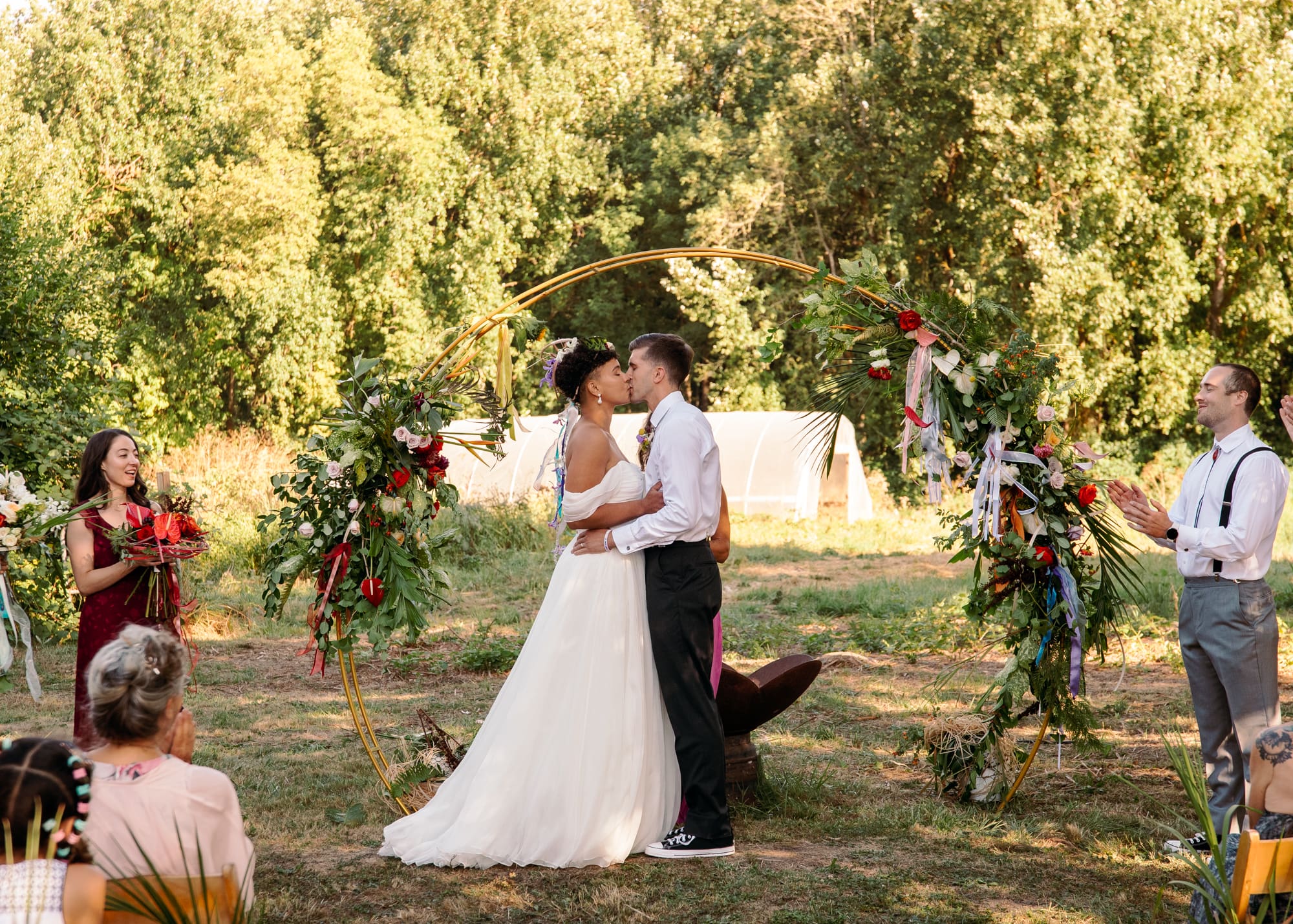 Summer Wedding Sauvie Island