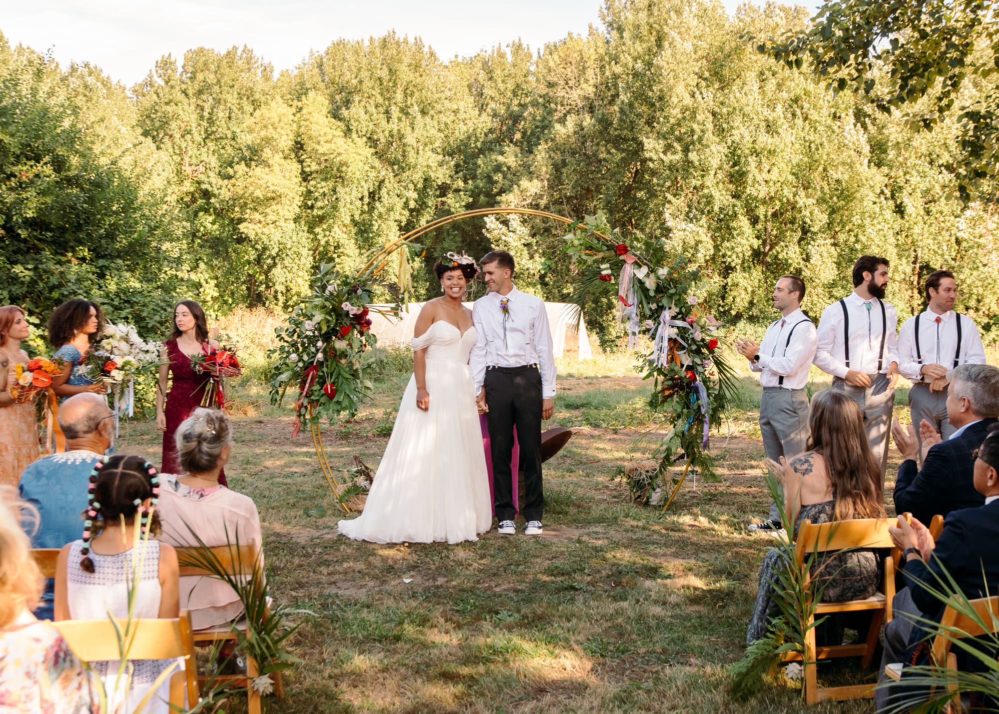 Summer Wedding Sauvie Island