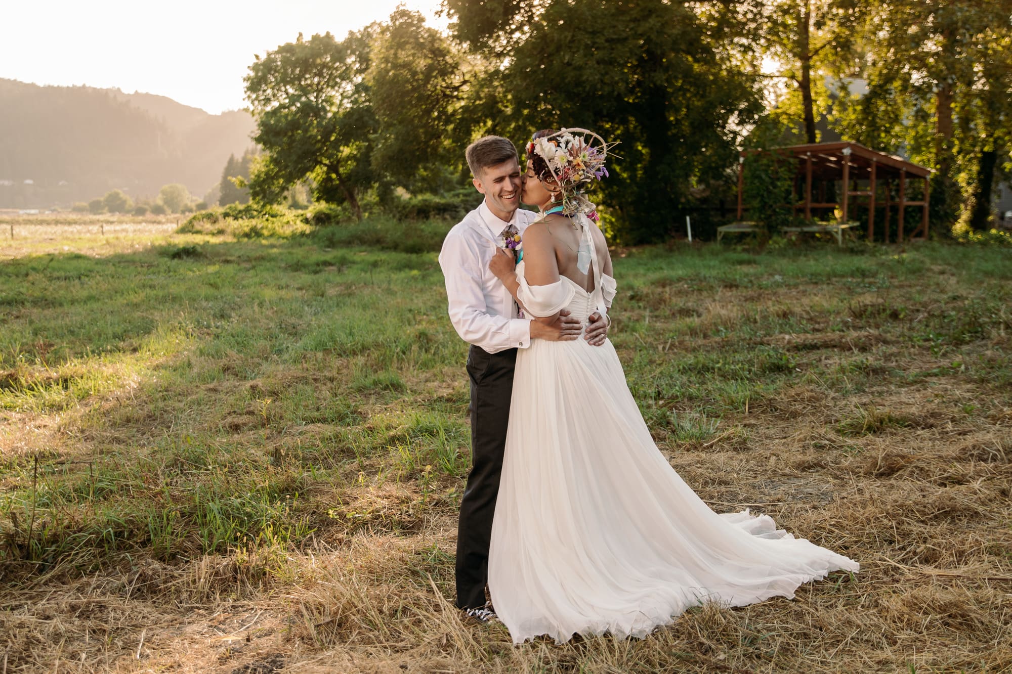 Summer Wedding Sauvie Island