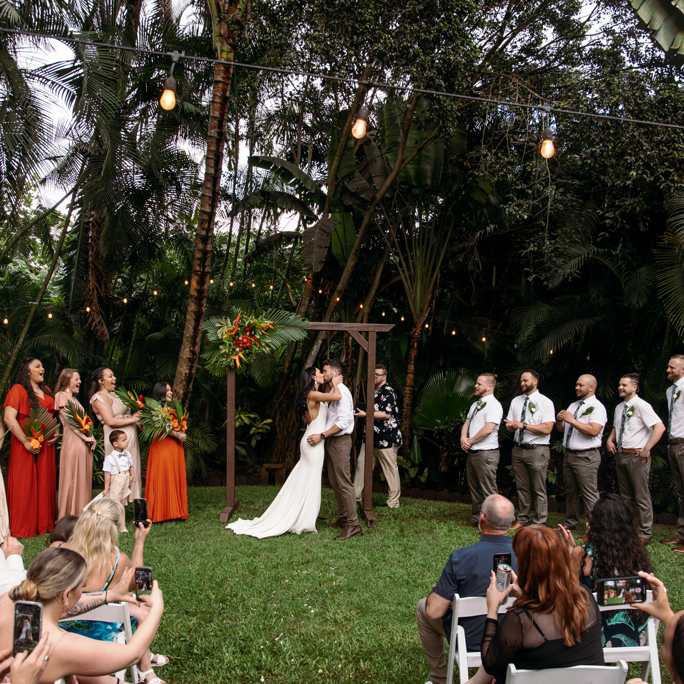 Hale Koa Estate Wedding Oahu Hawaii