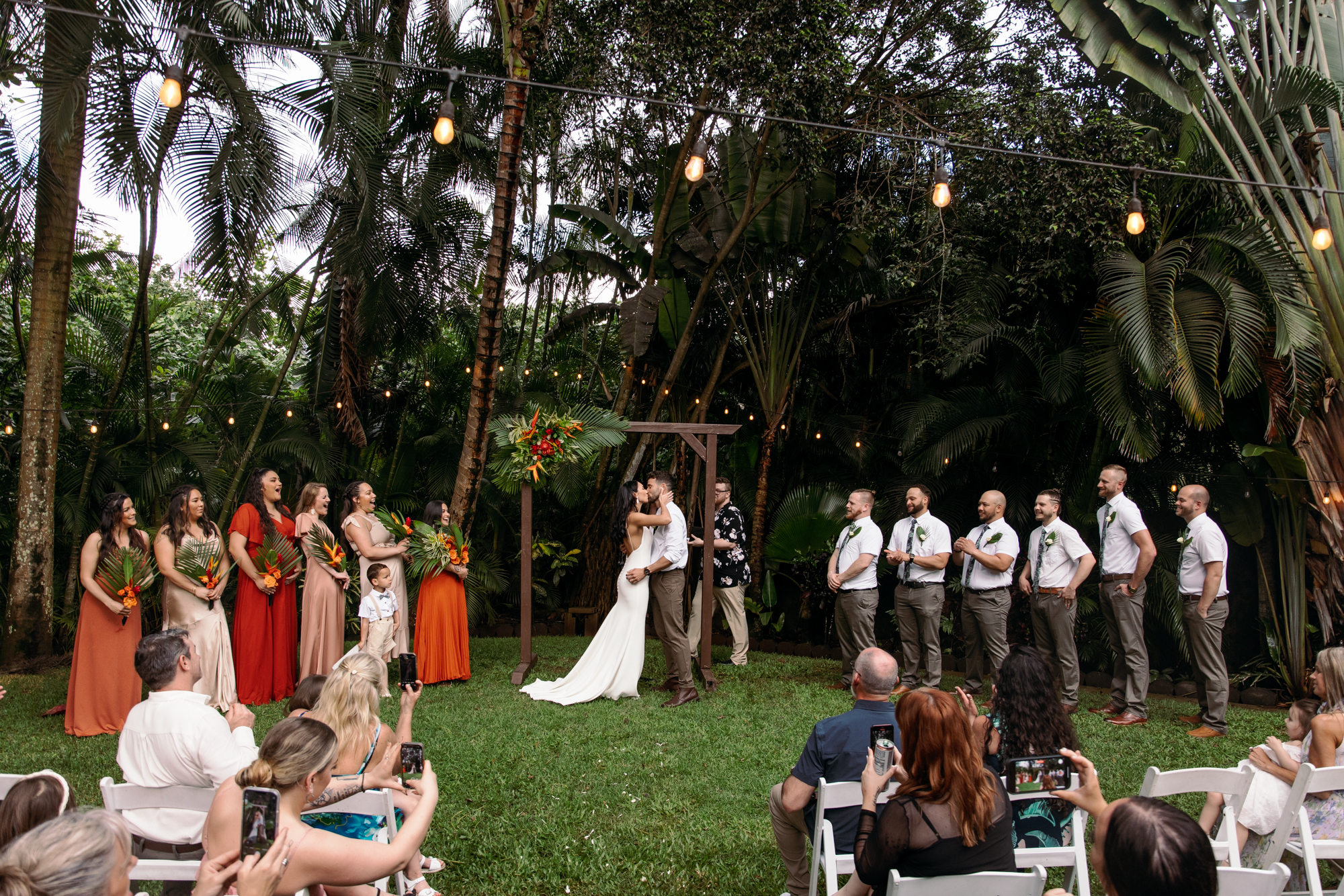 Hale Koa Estate Wedding Oahu Hawaii